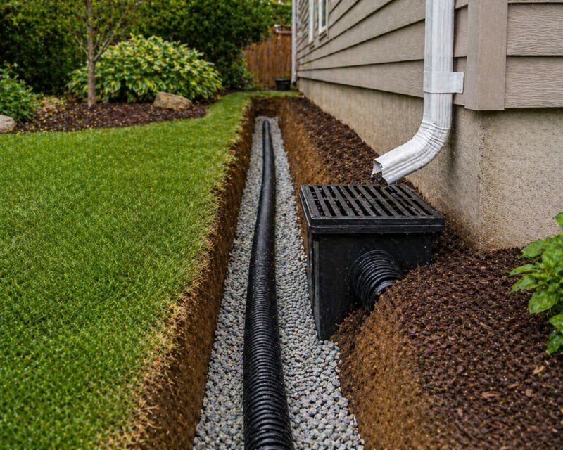 Muddy Yard Drainage in Tuscaloosa, AL
